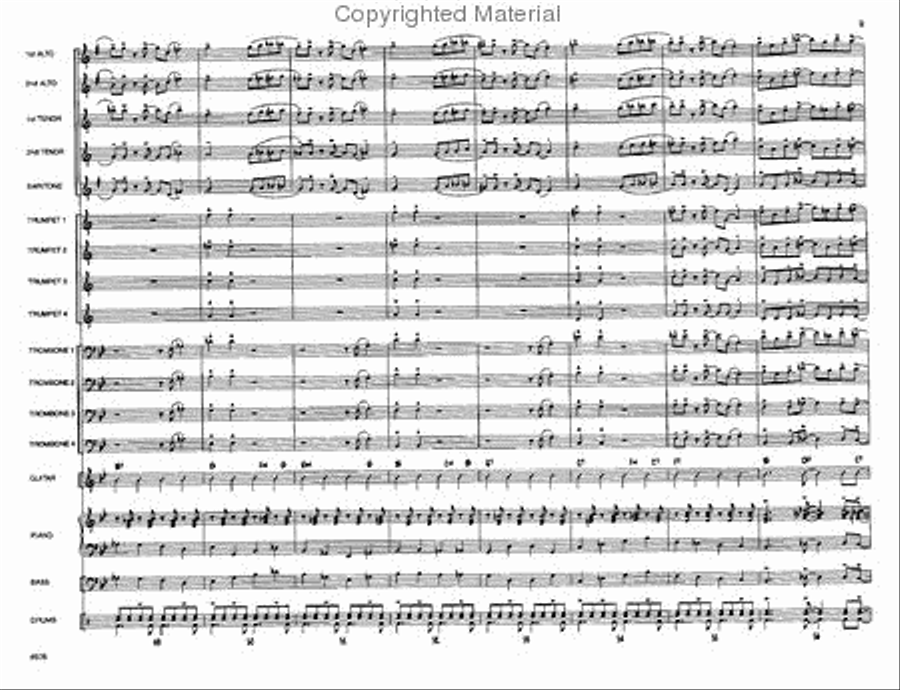 Royal Garden Blues Jazz Ensemble scores gallery preview page 8