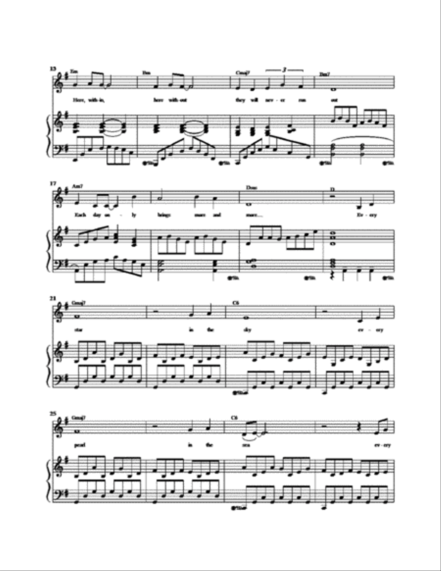 All the Love in the World Voice scores gallery preview page 3