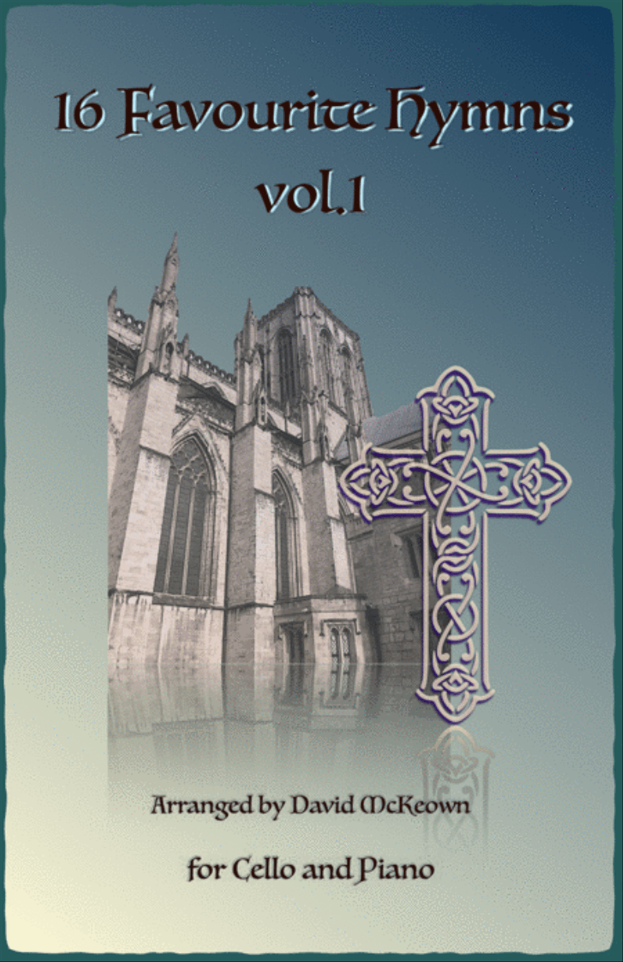 16 Favourite Hymns Vol.1 for Cello and Piano Piano scores gallery preview page 1