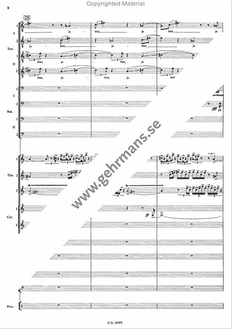 Solsignaler Men's Choir scores gallery preview page 7