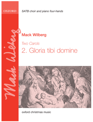 Book cover for Gloria tibi domine (A Little Child There is Yborne)
