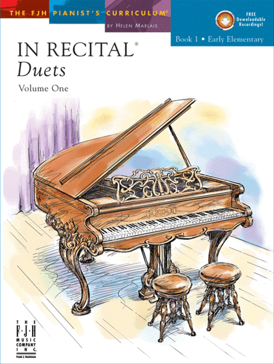 In Recital Duets Piano Method scores gallery preview page 1