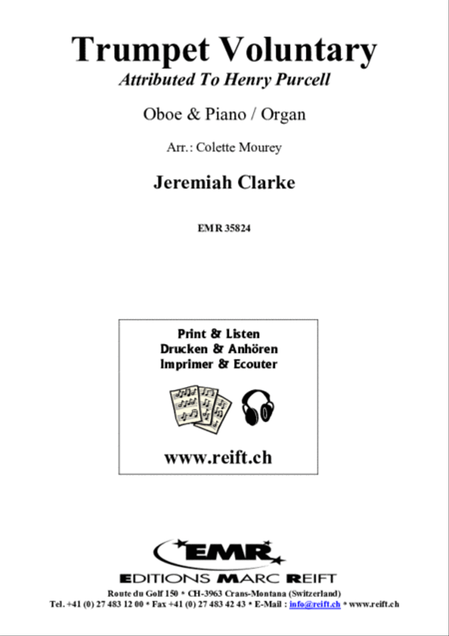 Trumpet Voluntary Organ scores gallery preview page 2