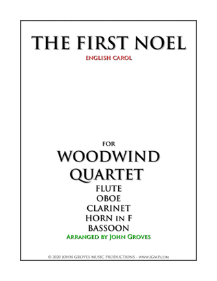 The First Noel - Woodwind Quartet