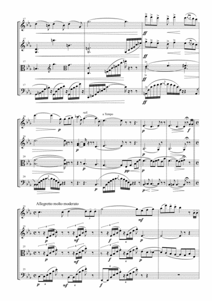 Nocturne from "Carmen Suite No. 2" for String Quartet image number null