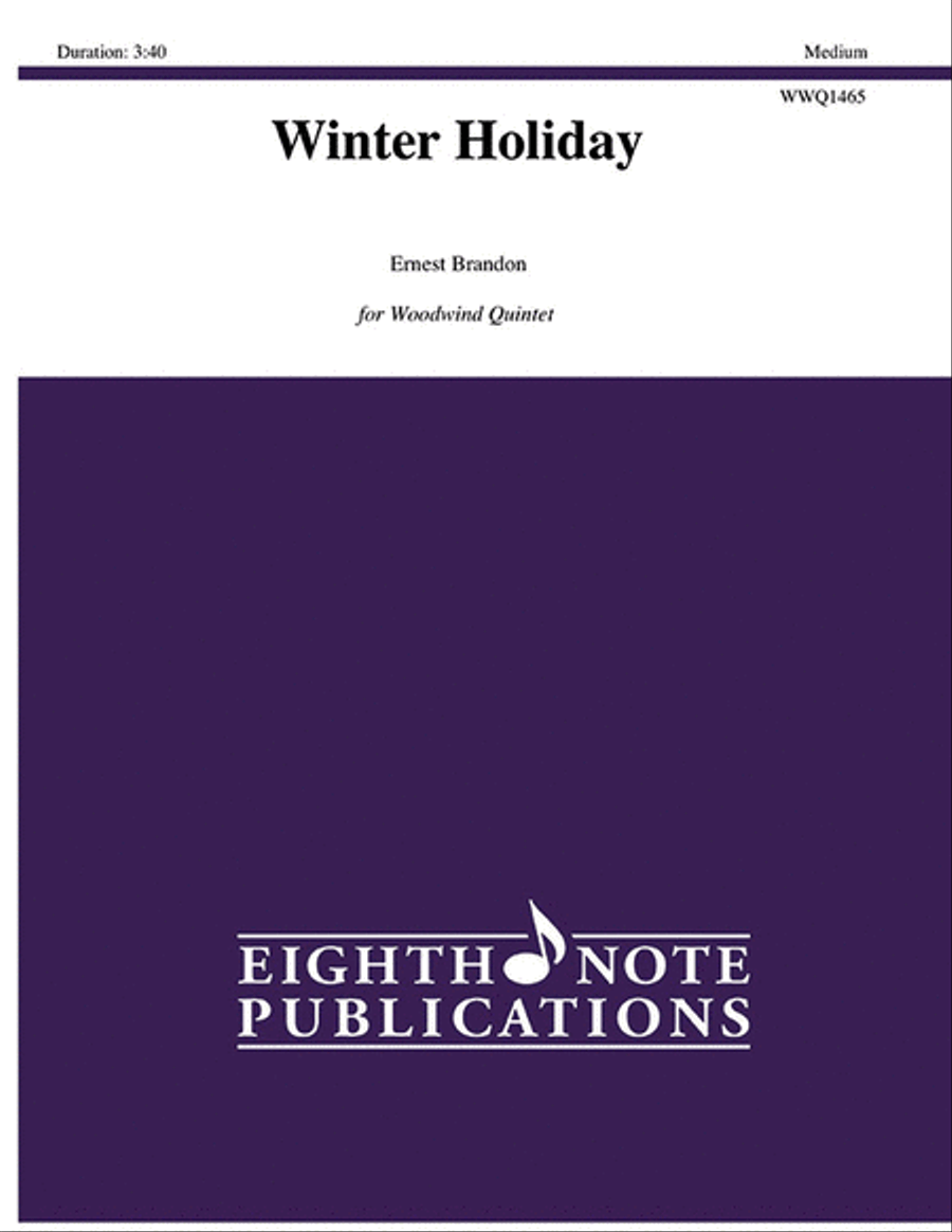 Winter Holiday Woodwind Quintet scores gallery preview page 1
