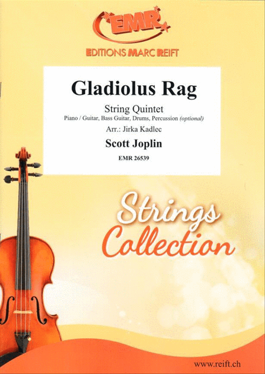 Gladiolus Rag String Quintet scores gallery preview page 1