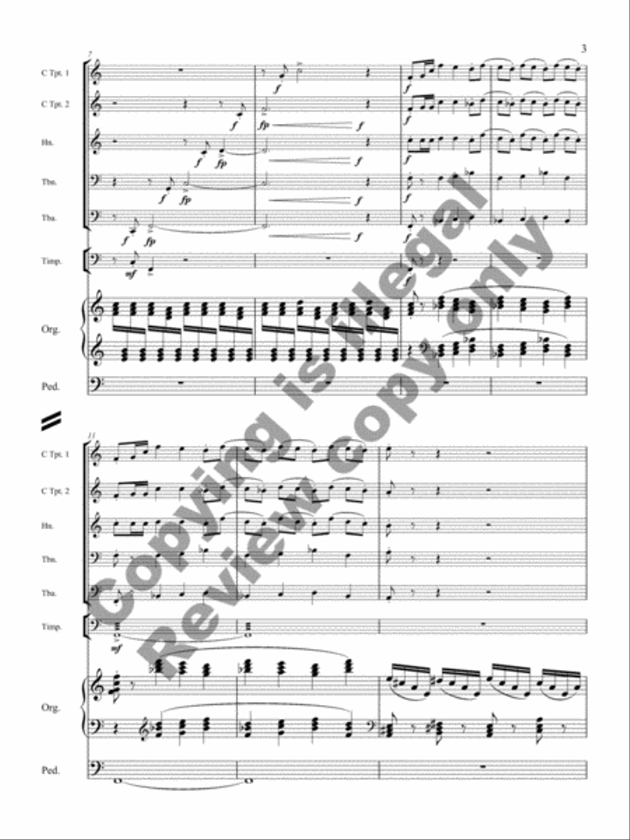 Flourishes Horn scores gallery preview page 14