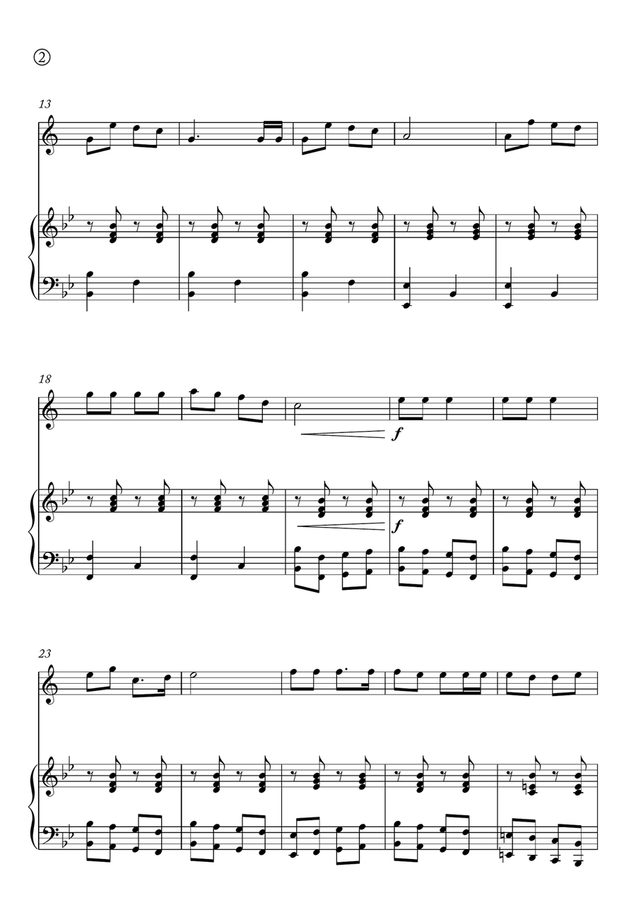 Jingle Bells Tenor Saxophone scores gallery preview page 2