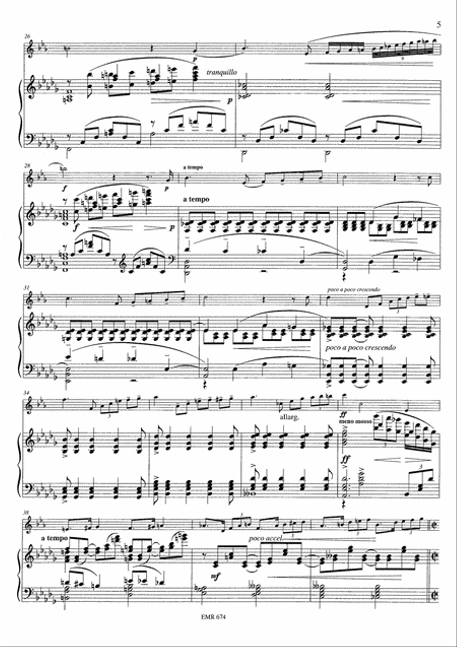 Konzert No. 2 Konzert Allegro Cornet scores gallery preview page 18