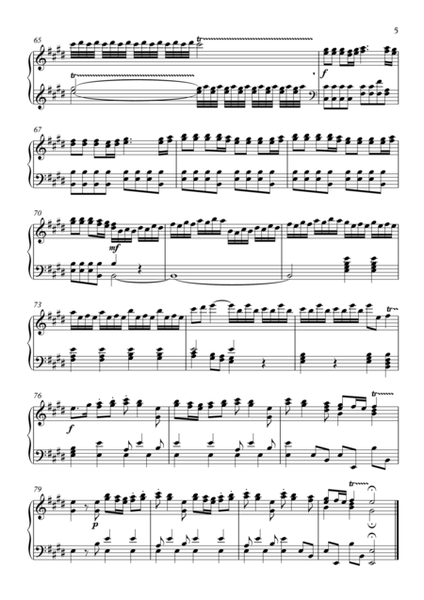 Antonio Vivaldi - "Spring" arrangement for piano solo