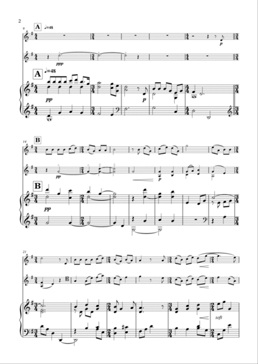 Karatachi No Hana Karatachi No Hana Piano Trio scores gallery preview page 2