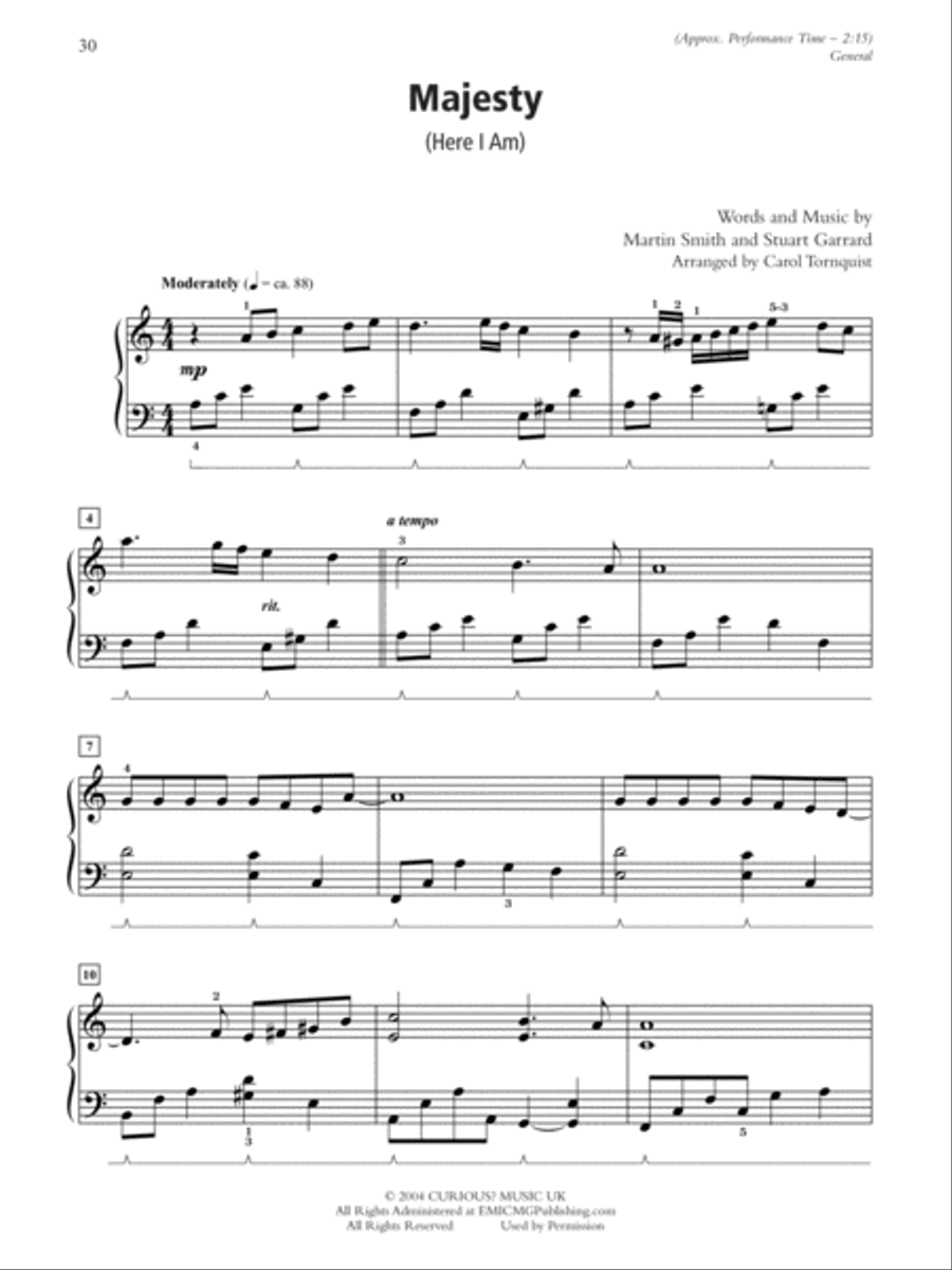 What Praise Can I Play on Sunday?, Book 1 Piano Solo scores gallery preview page 9