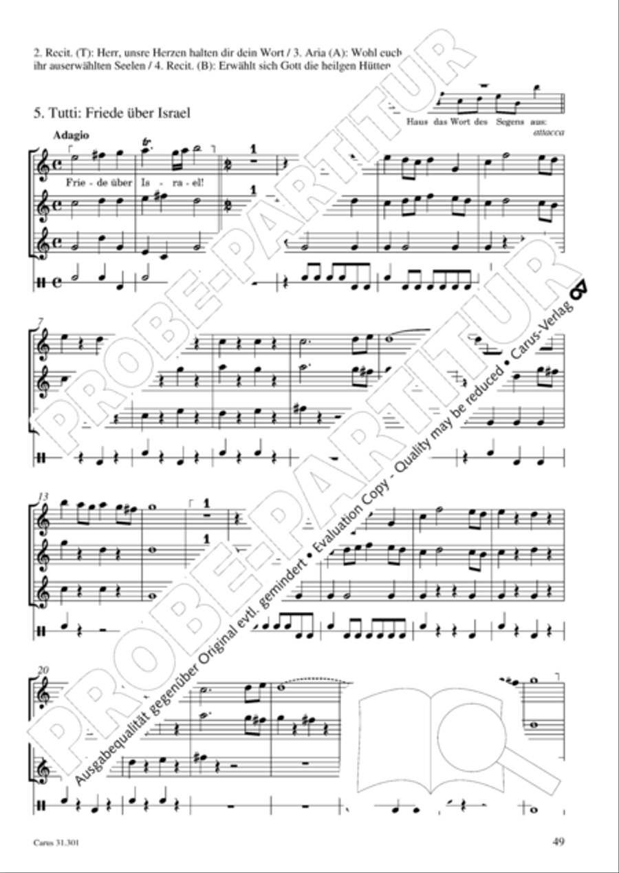 Bach for Brass 1: Cantatas I Voice scores gallery preview page 58