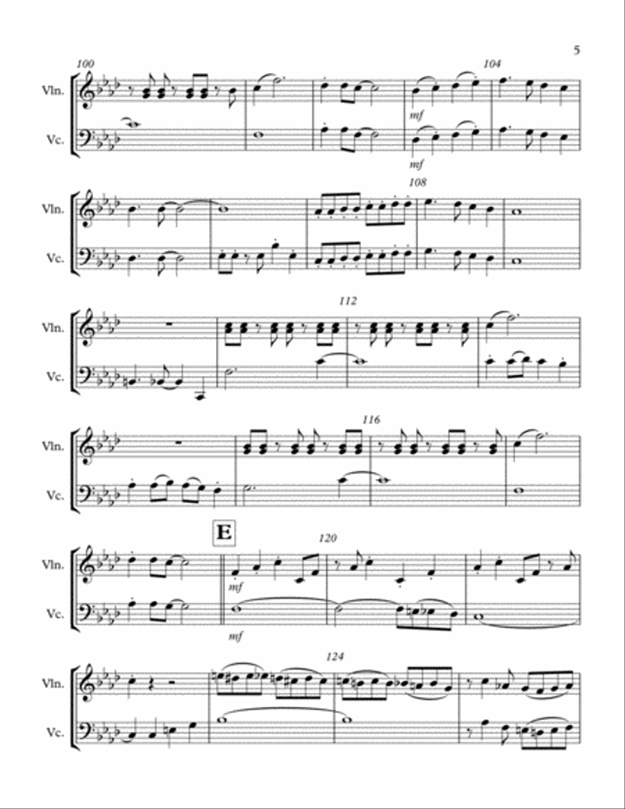 Puttin' On The Ritz Puttin' On The Ritz String Duet scores gallery preview page 5