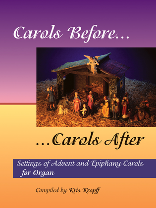 Book cover for Carols Before, Carols After