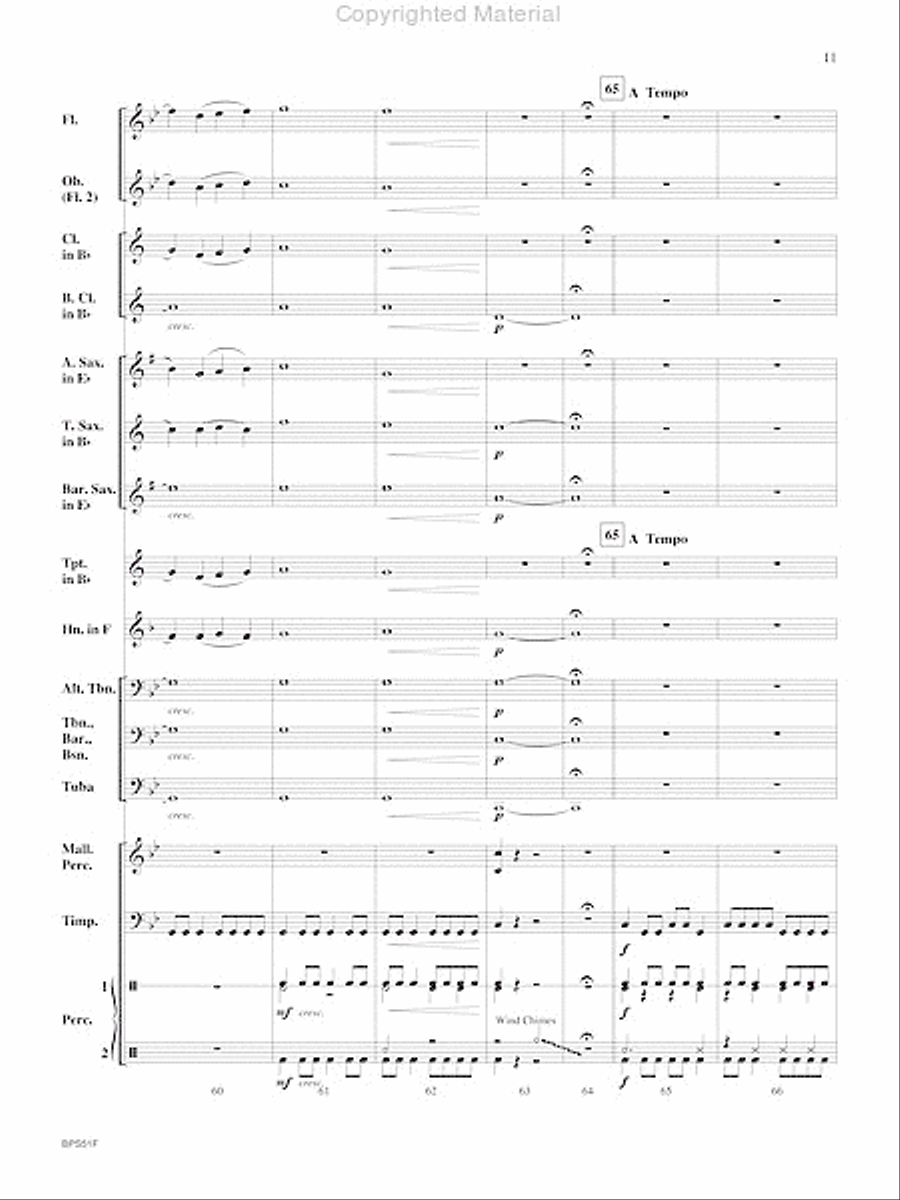 Shockwave Concert Band scores gallery preview page 12