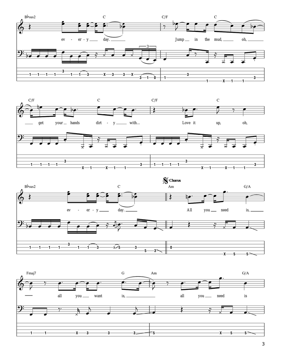 Everyday Acoustic Guitar scores gallery preview page 3