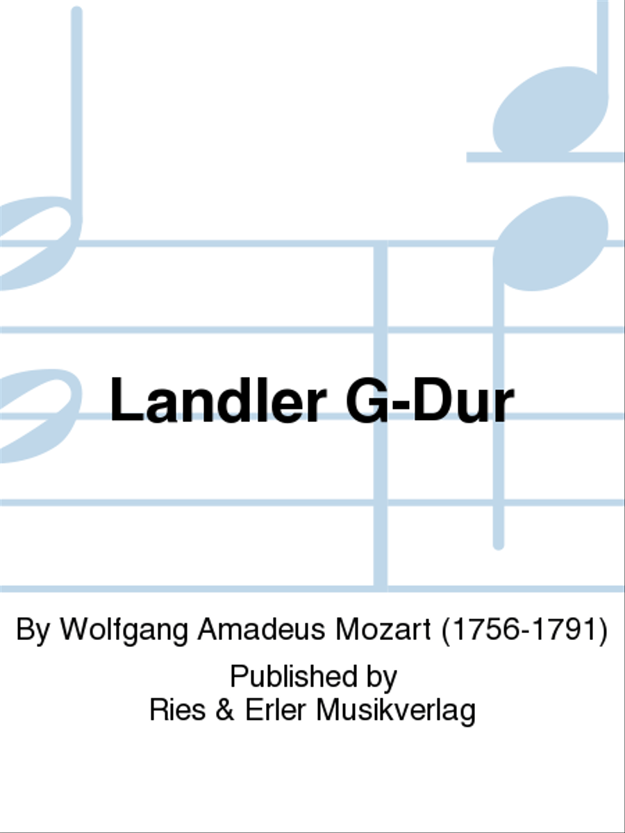 Landler G-Dur Chamber Music scores gallery preview page 1