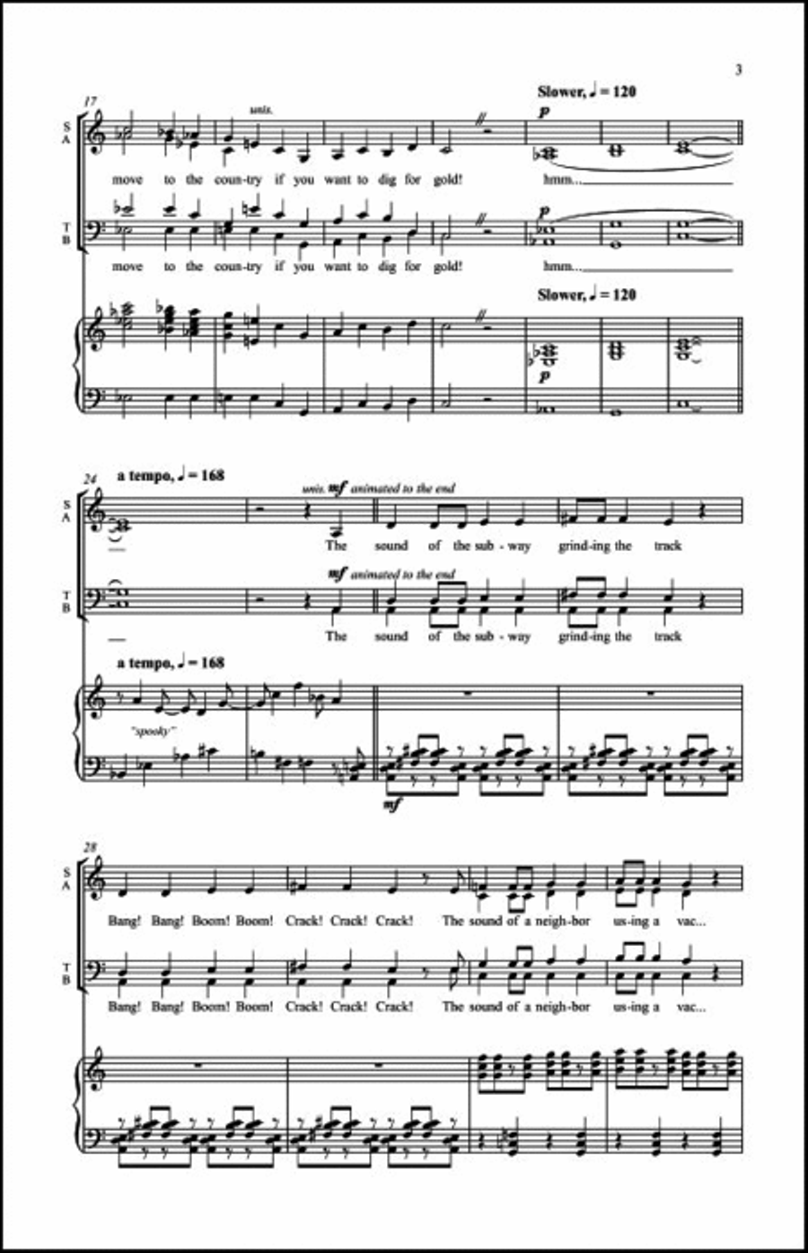 TNT: Noise 4-Part scores gallery preview page 4