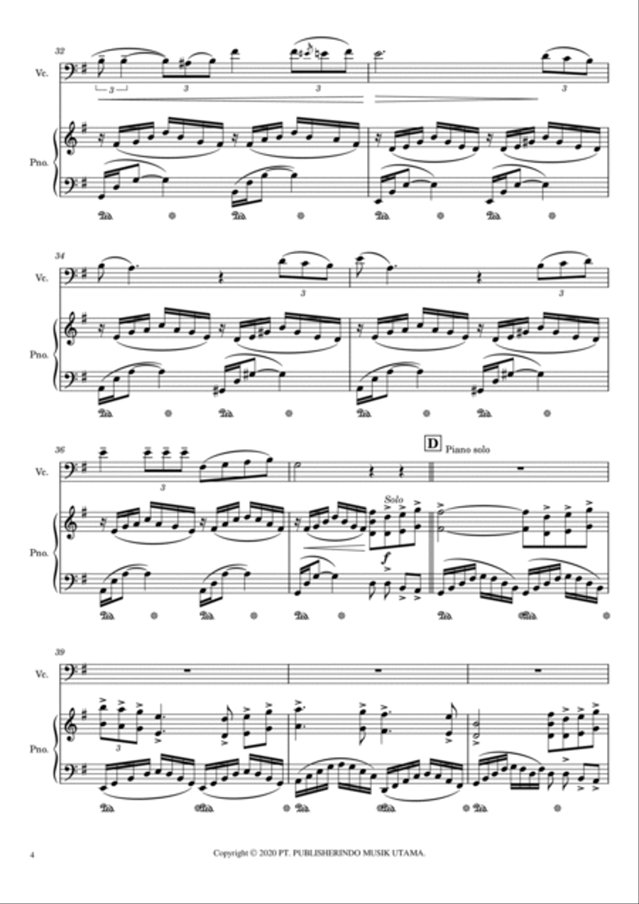 Juwita Malam Piano scores gallery preview page 4