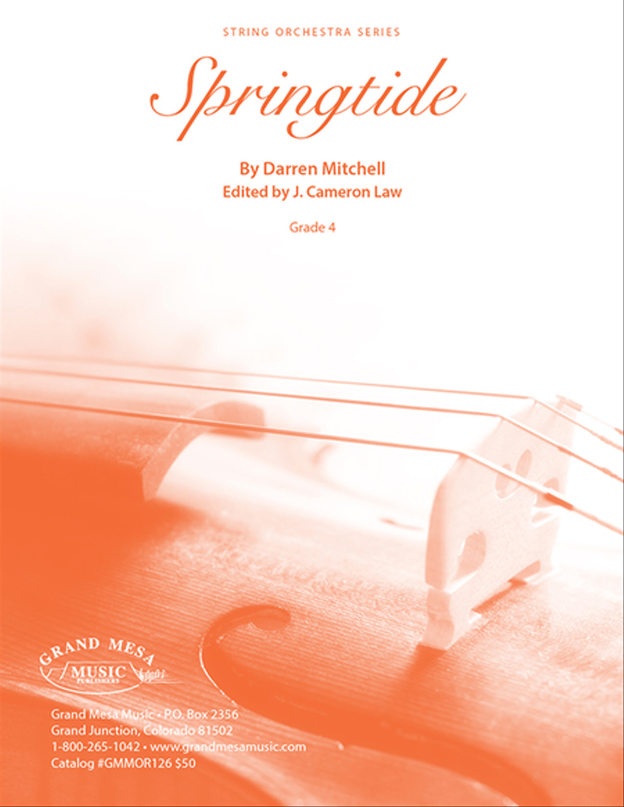 Springtide String Orchestra scores gallery preview page 1