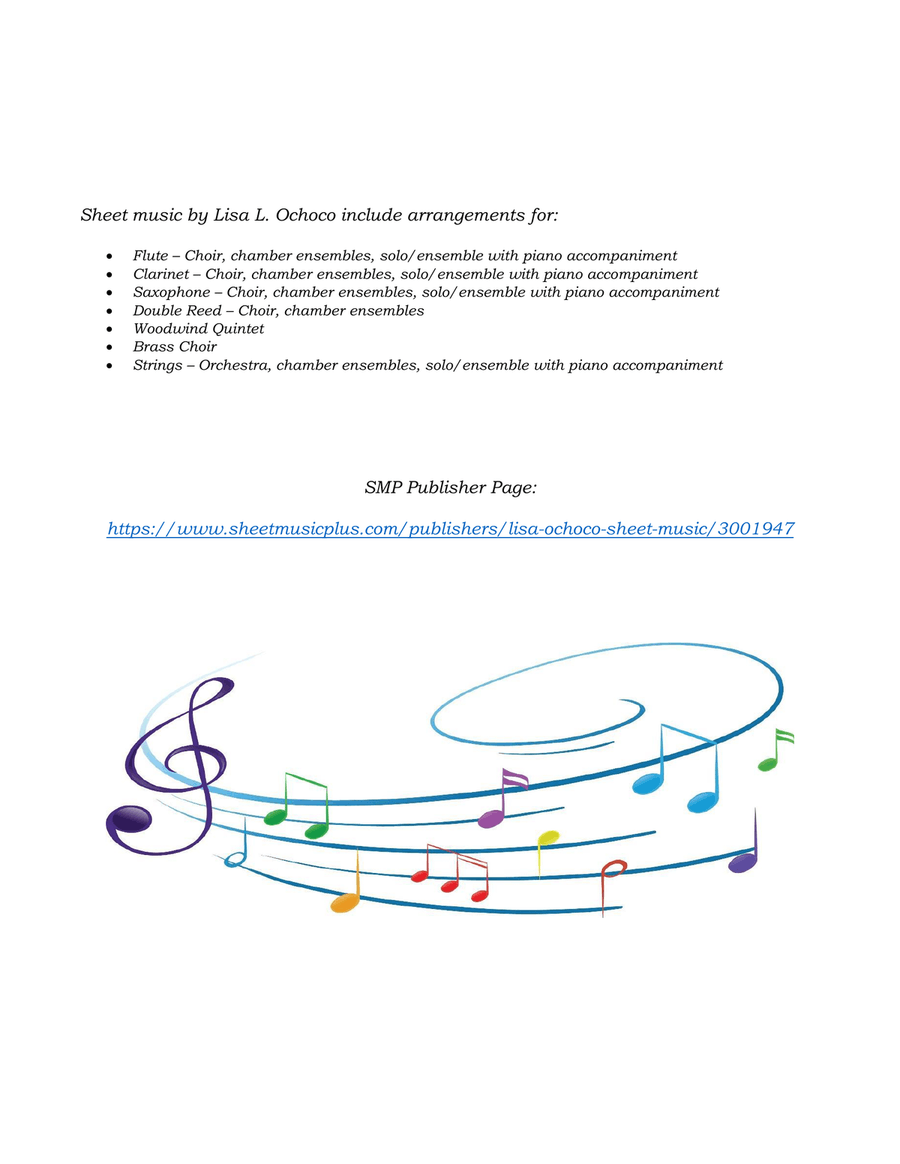 We Need A Little Christmas Woodwind Ensemble scores gallery preview page 3