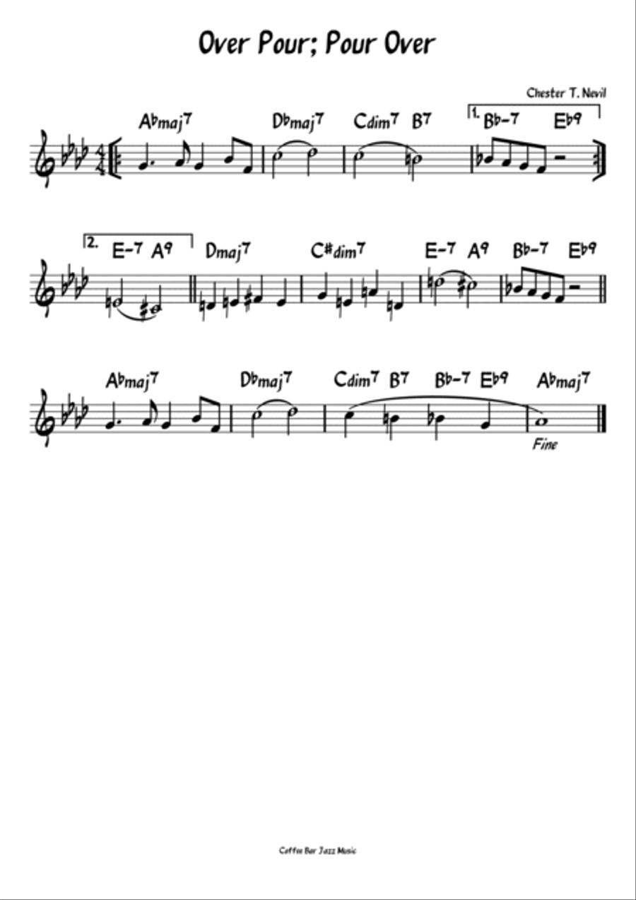 Work and Study Jazz Piano Ambience; Complete Concert-Pitch Lead Sheets Piano Method scores gallery preview page 2