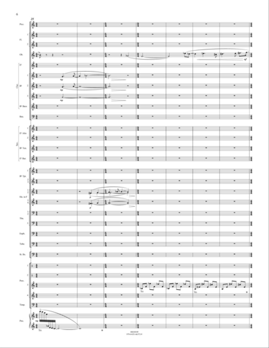 Searching for Lost Dreams - Conductor Score (Full Score) Concert Band scores gallery preview page 6