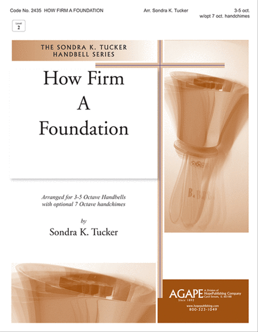How Firm a Foundation 5-Octaves scores gallery preview page 1
