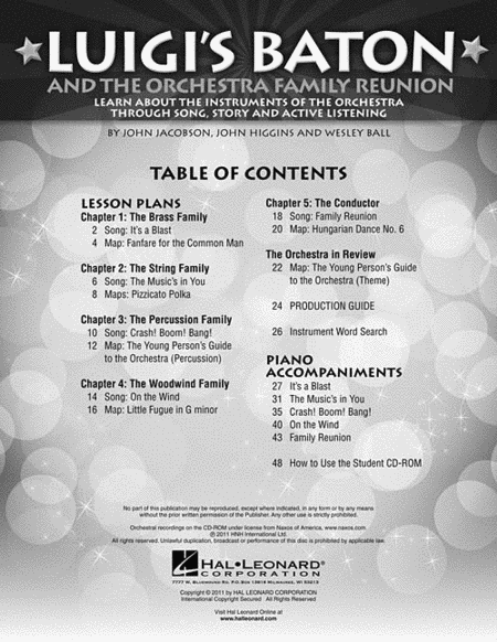 Luigi's Baton and the Orchestra Family Reunion image number null