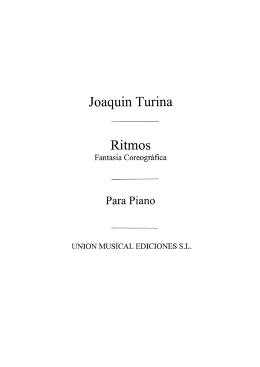 Ritmos Fantasia Coreografica Op.43 Piano Solo scores gallery preview page 1
