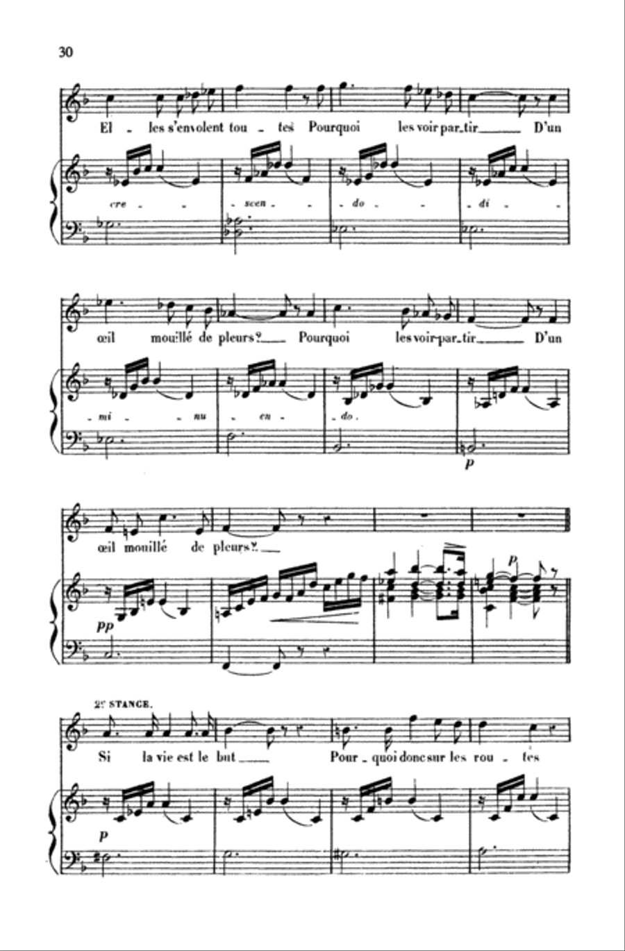 Gounod: Songs, Volume II, High Voice (French) High Voice scores gallery preview page 2