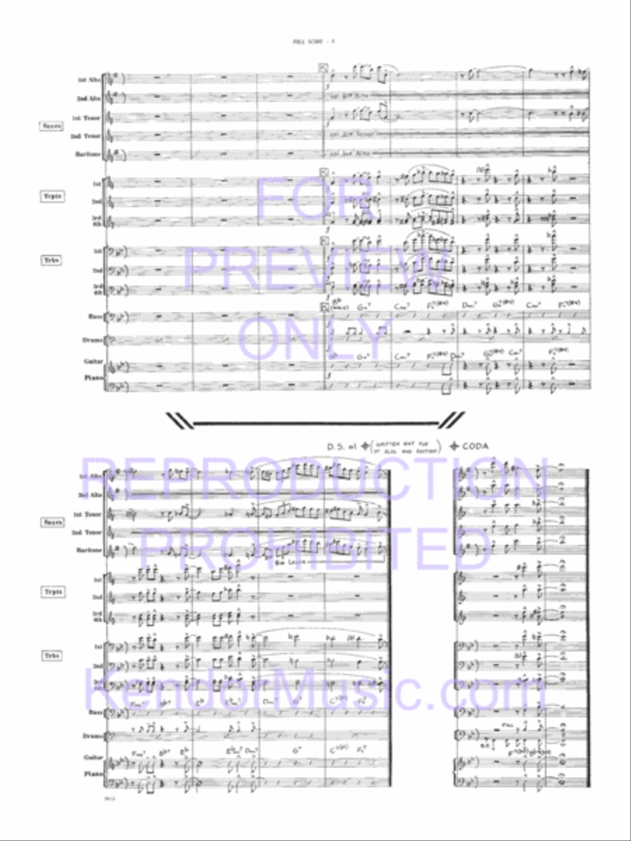 Moose The Mooche Jazz Ensemble scores gallery preview page 10