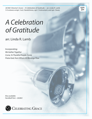 A Celebration of Gratitude Director's Score (Digital Download)