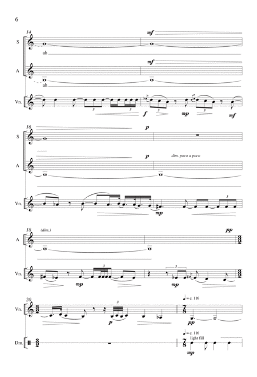 My People Are Rising SSAA scores gallery preview page 6