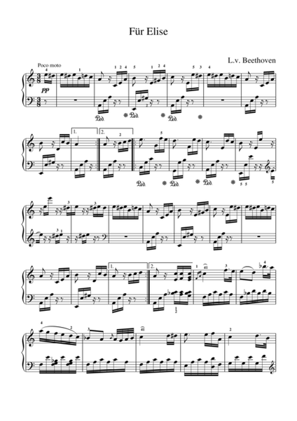 Für Elise, WoO 59 (Beethoven, Ludwig van)