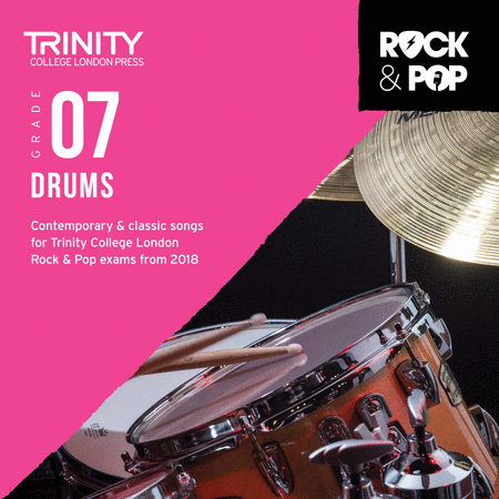 Trinity Rock & Pop 2018 Drums Grade 7 CD