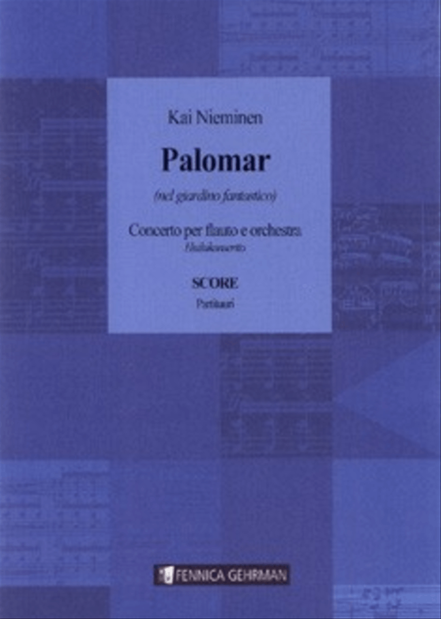 Concerto per flauto ed orchestra 'Palomar' / Flute Concerto Palomar Orchestra scores gallery preview page 1
