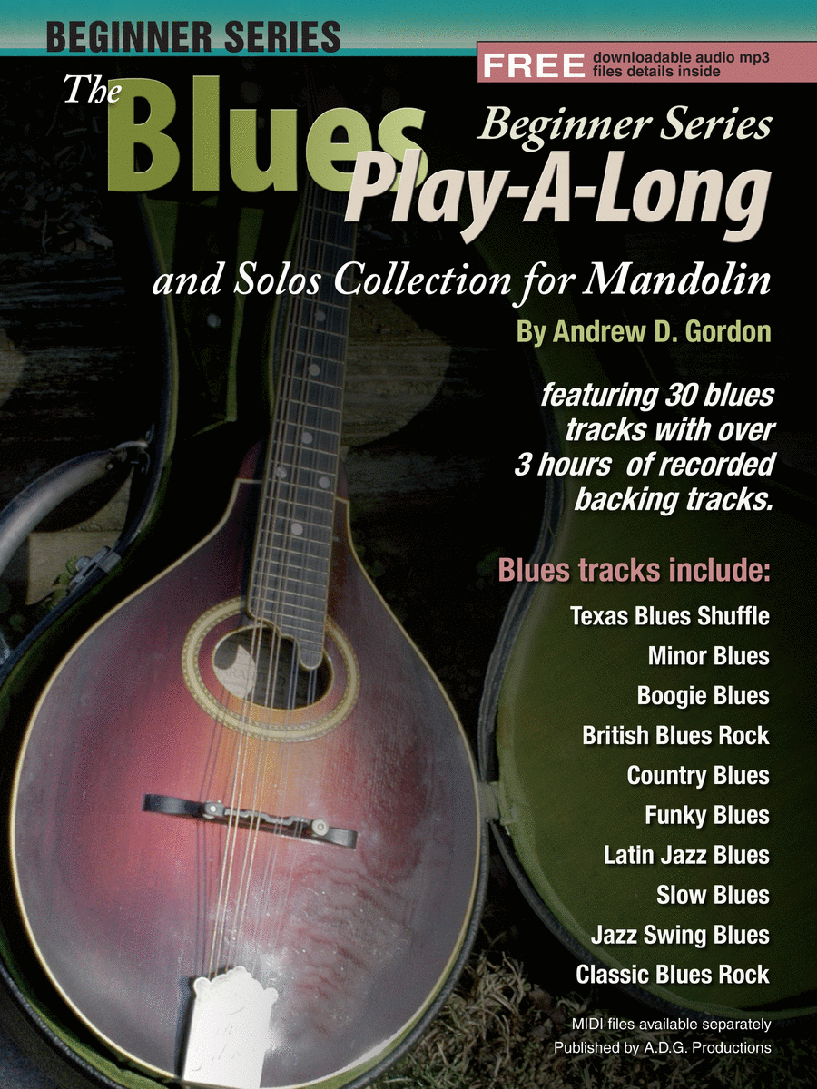 The Blues Play-A-Long and Solos Collection for Mandolin Beginner Series