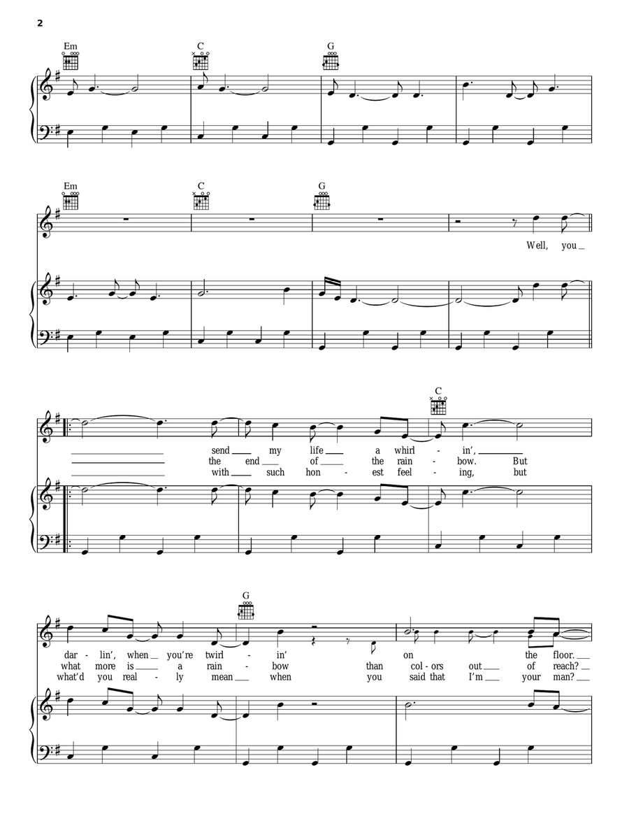 Swept Away Acoustic Guitar scores gallery preview page 2