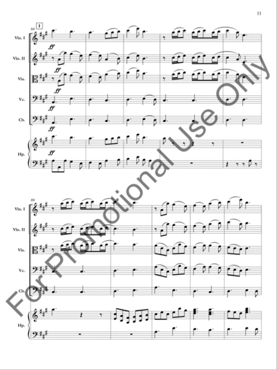 Petite Allegro Orchestra scores gallery preview page 12