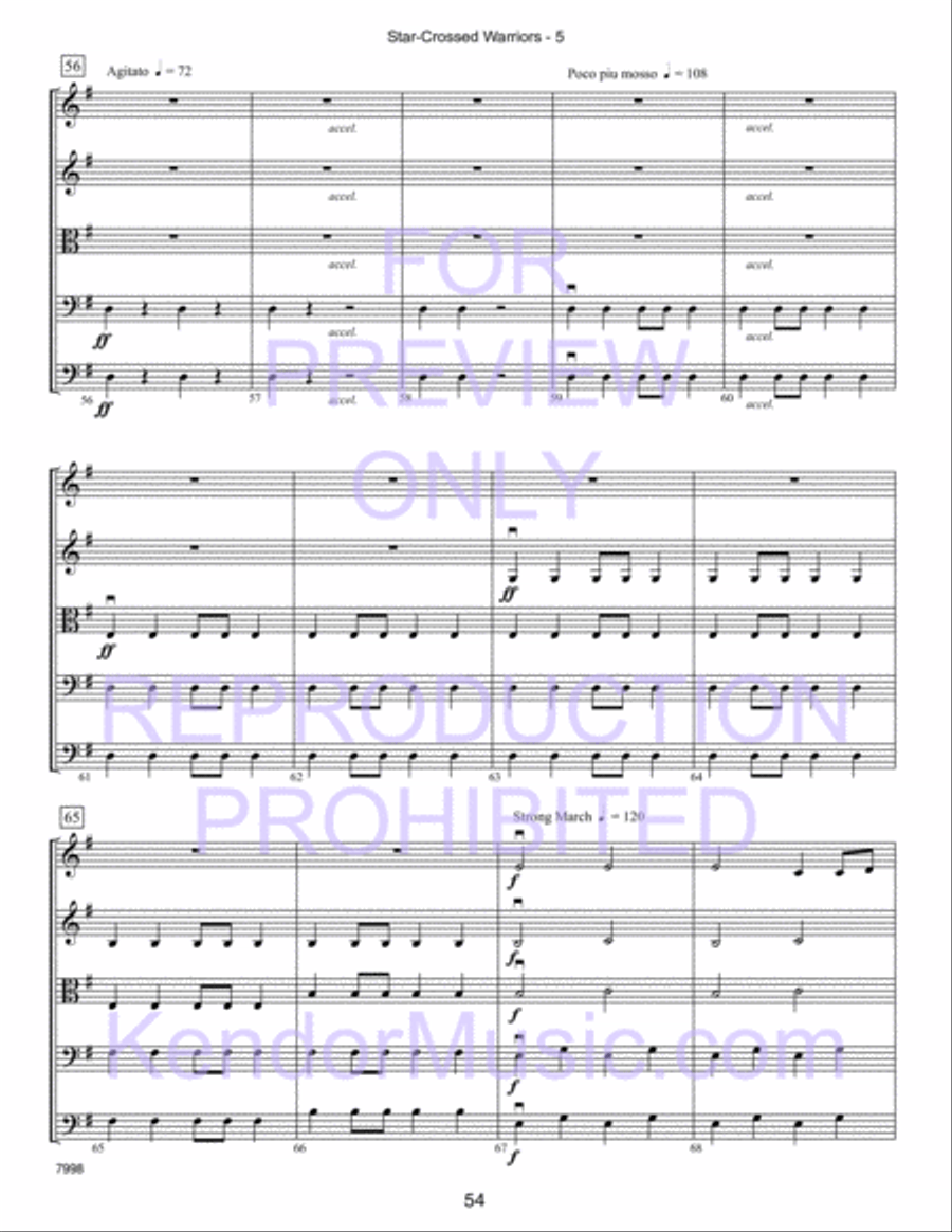 Kendor Concert Favorites, Volume 2 (Score) Score scores gallery preview page 59