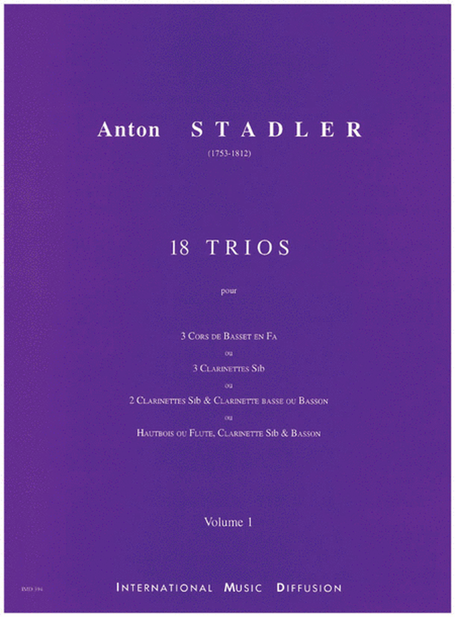 18 Trios - Volume 1