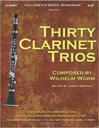 Book cover for Thirty Clarinet Trios