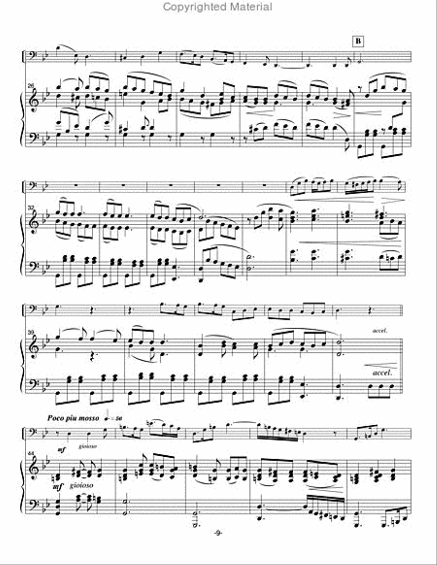 Pershing Concerto Euphonium scores gallery preview page 5