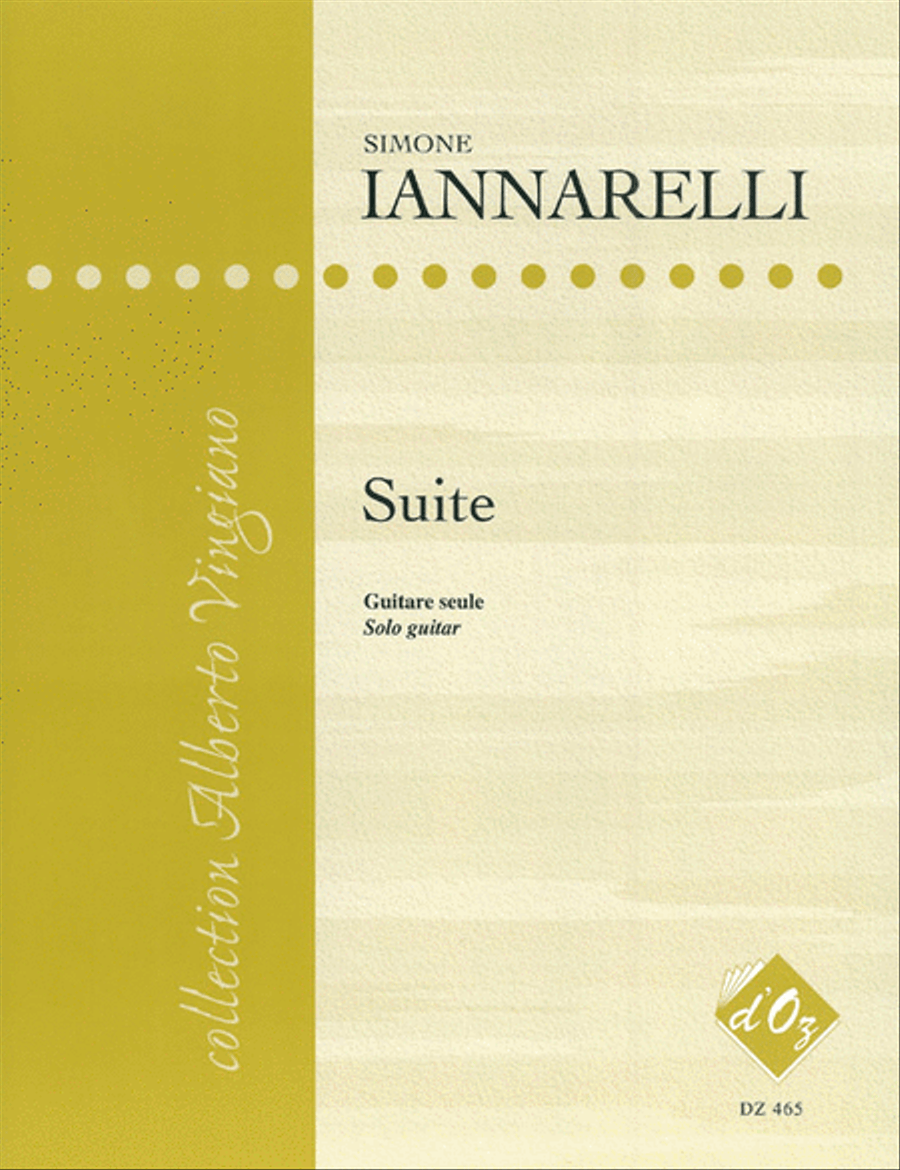 Suite Suite Classical Guitar scores gallery preview page 1