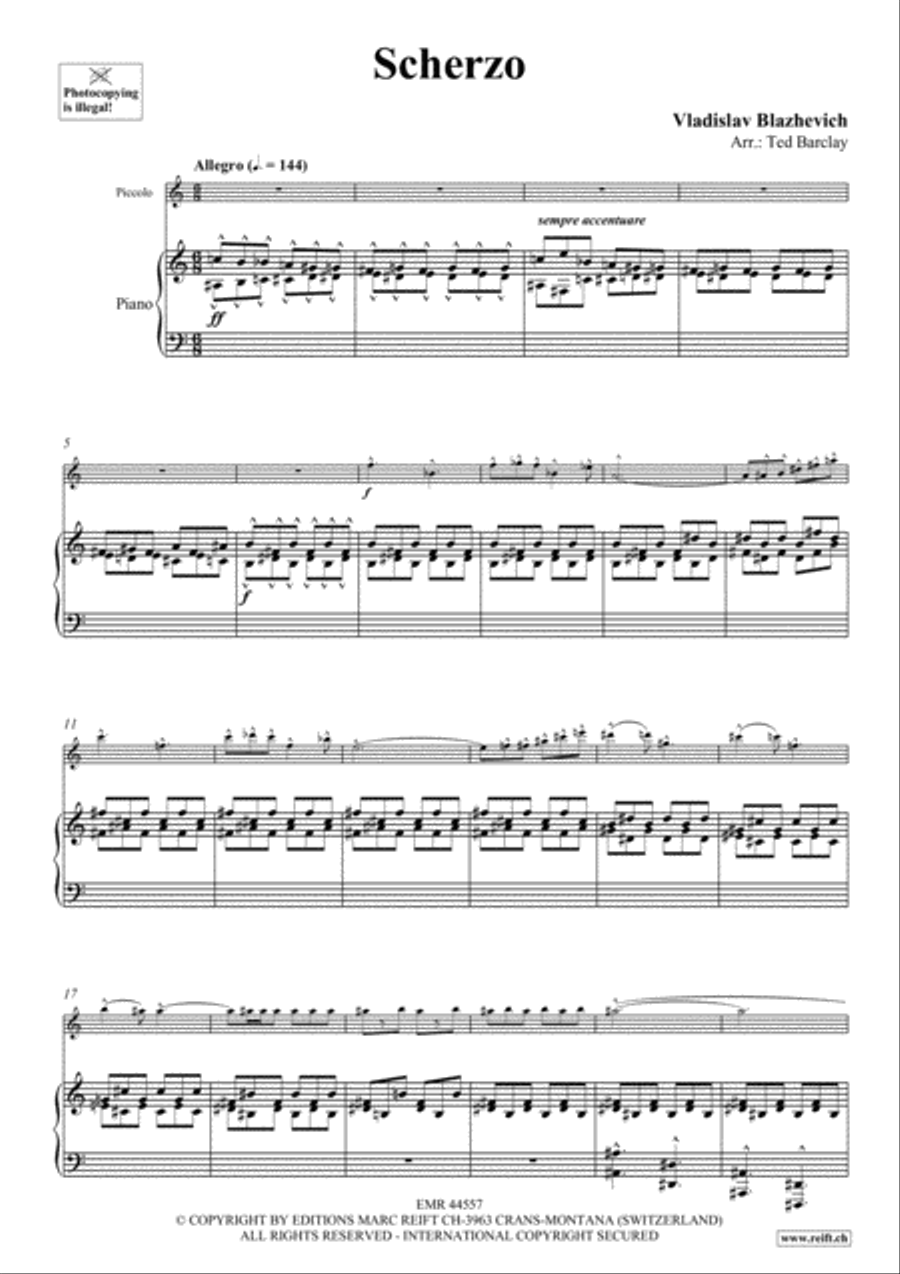 Scherzo Piccolo scores gallery preview page 4