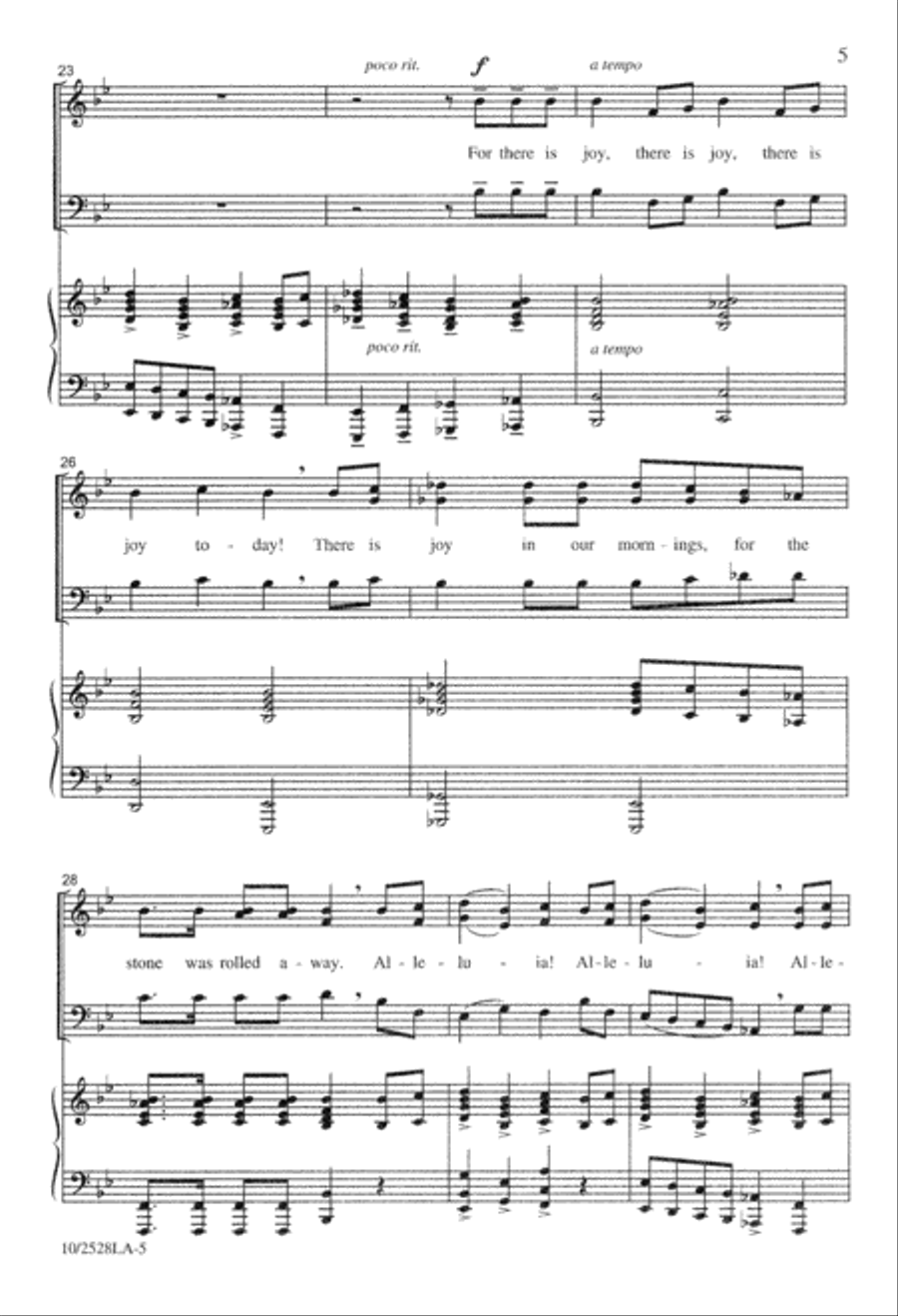 Easter Joy 3-Part scores gallery preview page 6