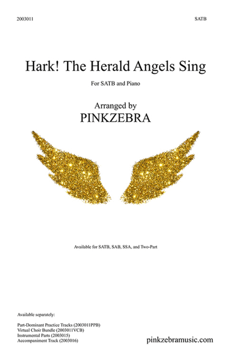 Hark! The Herald Angels Sing SAB image number null